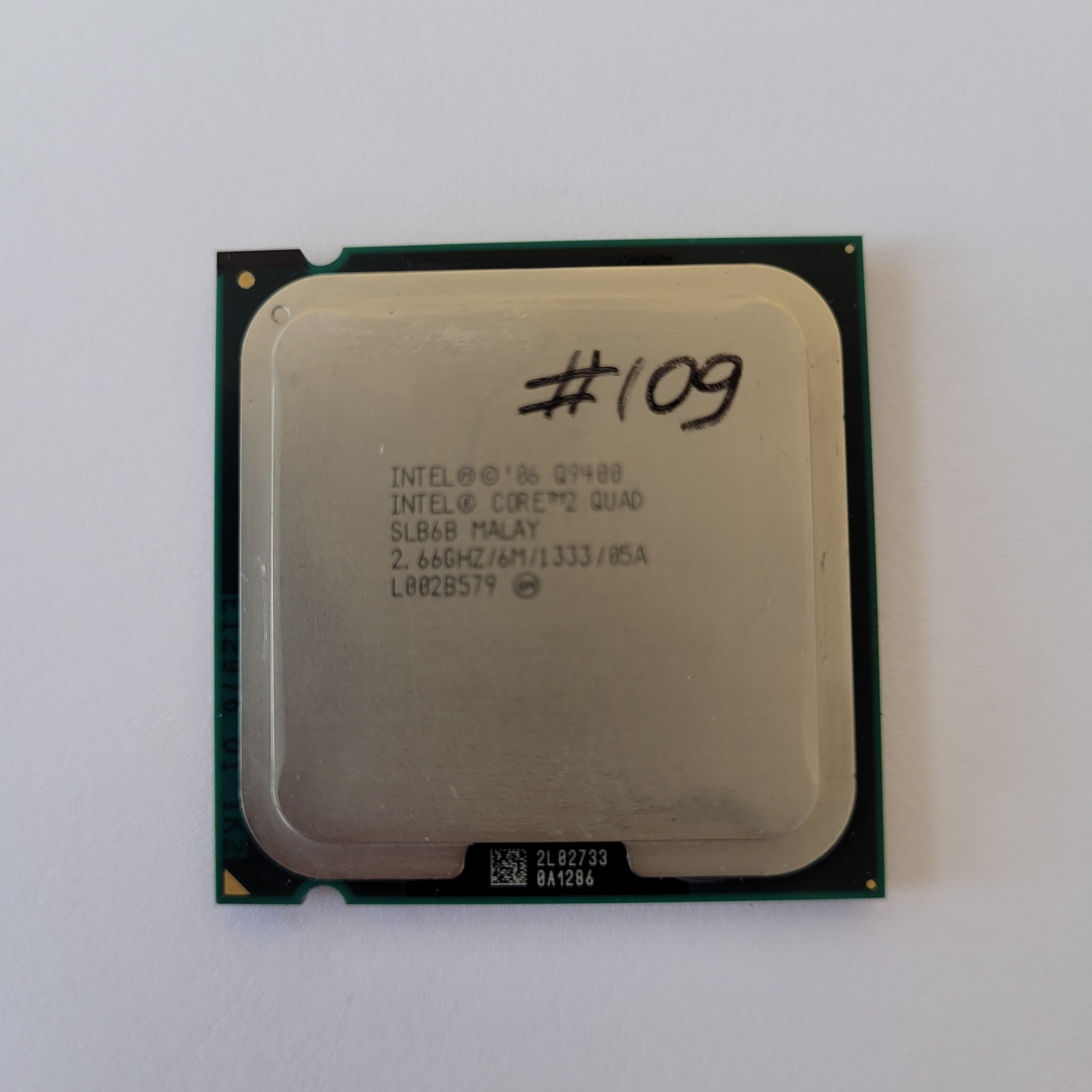Процесор ЛОТ #109 Intel Core 2 Quad Q9400 R0 SLB6B 2.66 GHz 6M Cache 1333 MHz FSB 775 Soket Б/У