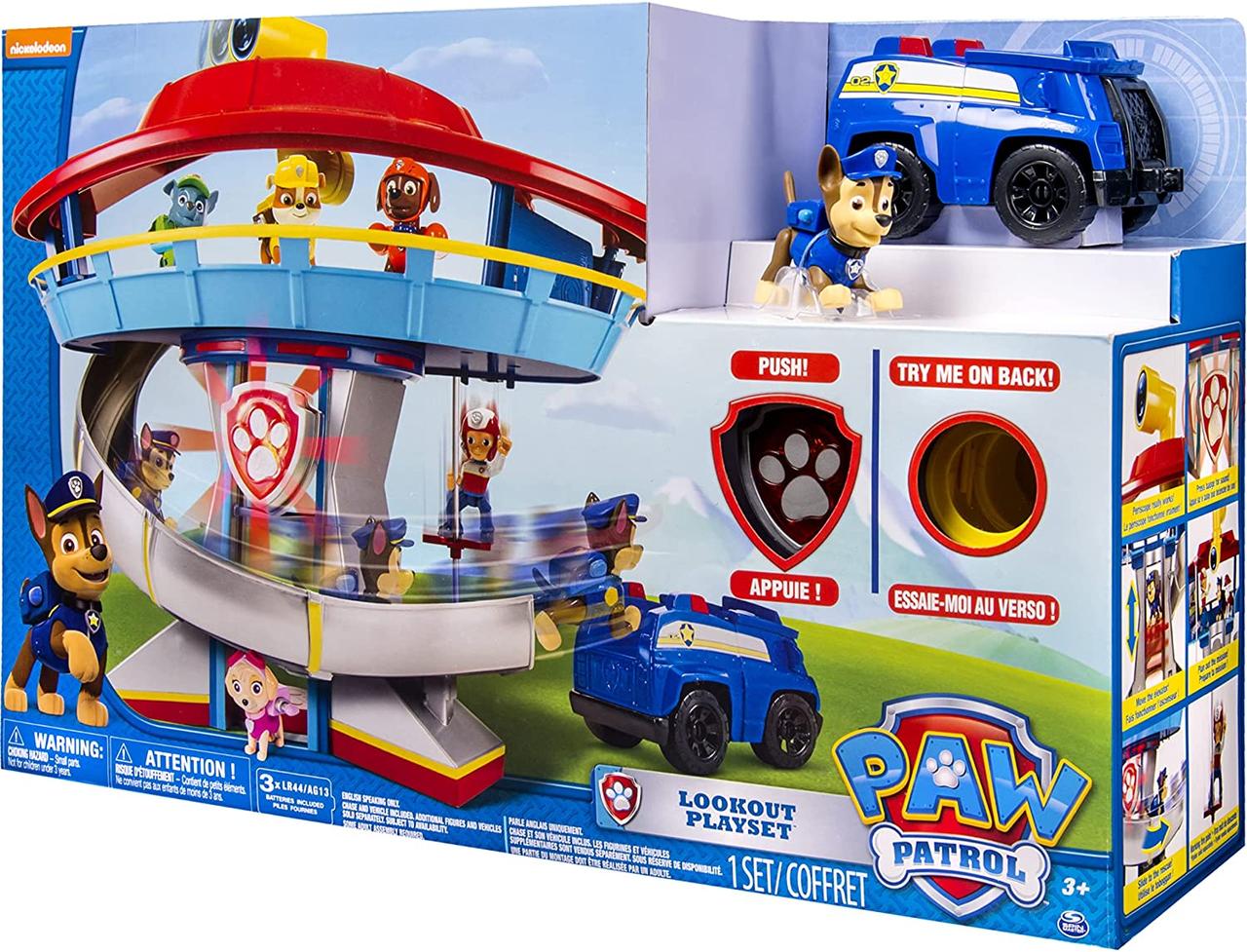 Paw Patrol Щенячий патруль Lookout Play Set База спасателей, свет и звук 666007/20129291 - фото 6 - id-p1605127987