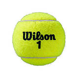 Нові м'ячі Wilson Roland Garros All Court для великого тенісу 4 м'яча в банці, фото 3