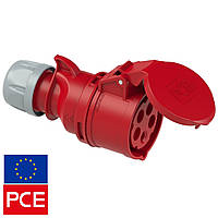 Розетка кабельная PCE 225-6 IP44 3P+N+PE 32A 400V (силовая)