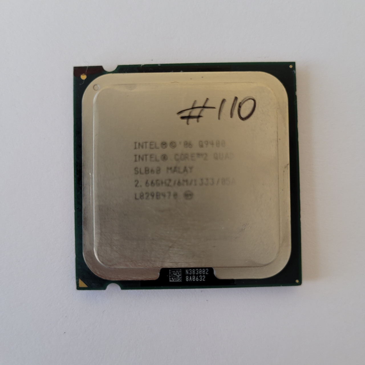 Процесор ЛОТ #110 Intel Core 2 Quad Q9400 R0 SLB6B 2.66 GHz 6M Cache 1333 MHz FSB 775 Soket Б/У