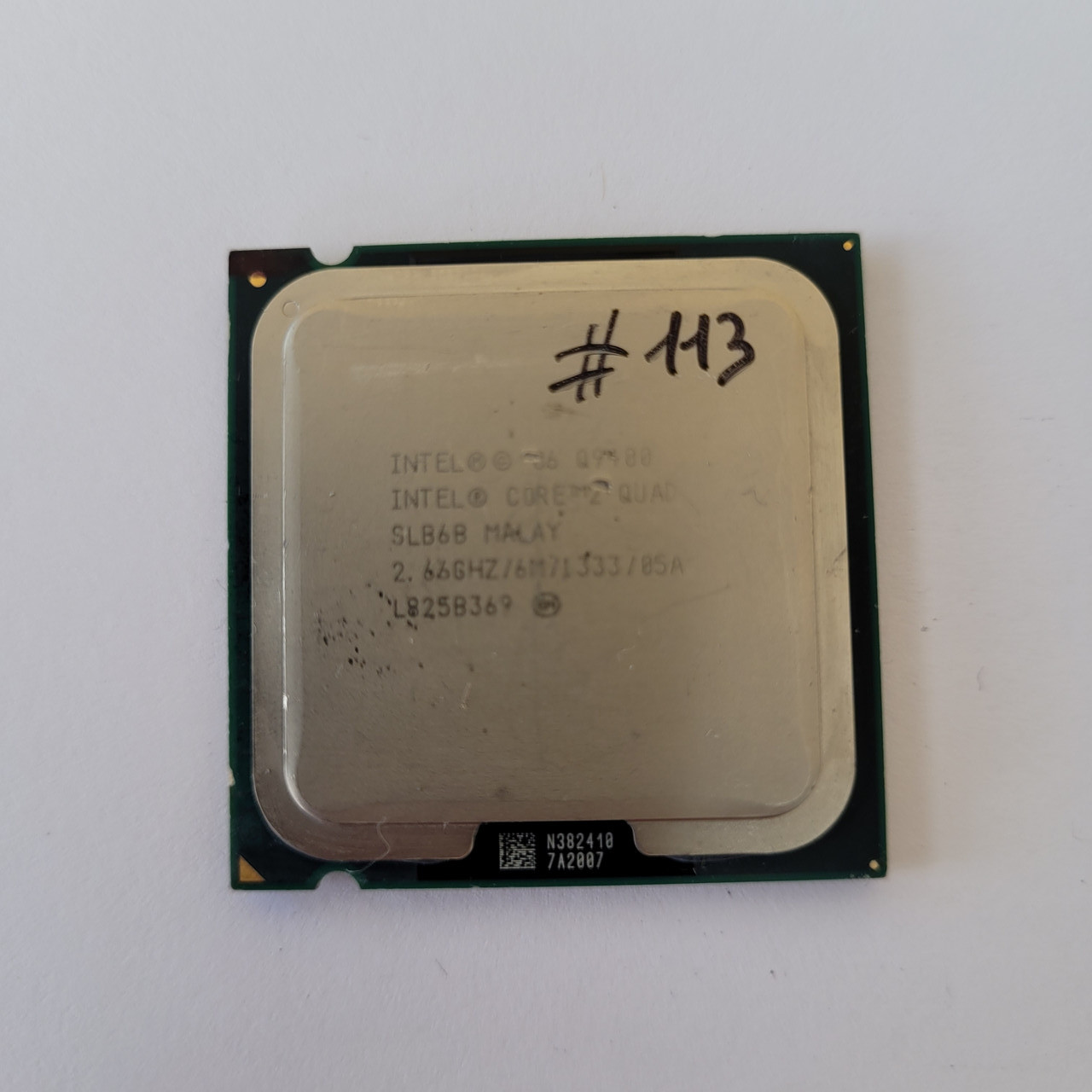 Процесор ЛОТ #113 Intel Core 2 Quad Q9400 R0 SLB6B 2.66 GHz 6M Cache 1333 MHz FSB 775 Soket Б/У