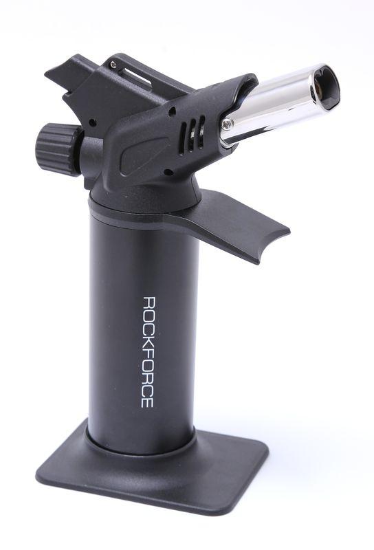 Горелка газовая с пьезорозжигом и двойным соплом, на подставке ROCKFORCE RF-190GS