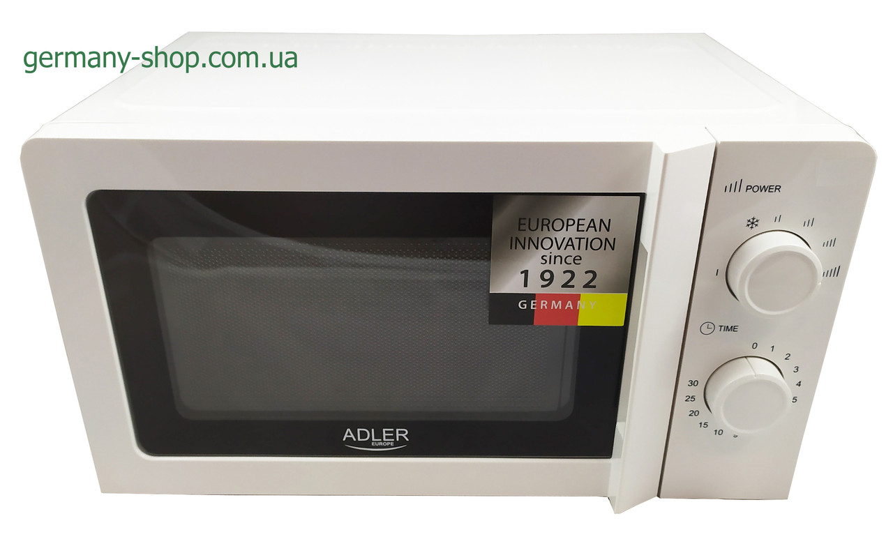 Нова надійна мікрохвильова піч Adler AD6205 із Європи з гарантією
