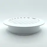 Кругла вентиляційна решітка для натяжних стель - 100 мм., для стельової вентиляції, фото 3