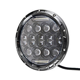 Фара-LED Коло 75W 10-30V Ø 7" (1шт) / Линзованая/ CREE!DRL/на УАЗ,Нива,2101 (101) 3379