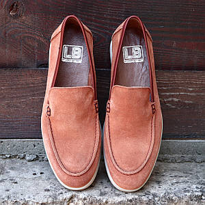 Руді замшеві мокасини чоловічі, щоб ти завжди відчувава себе впевнено !