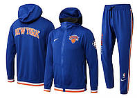 Спортивный костюм Нью Йорк Никс НБА синий баскетбольный New York Knicks NBA