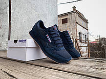 Чоловічі кросівки Reebok Classic Darkblue сині, фото 6