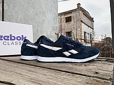 Чоловічі кросівки Reebok Classic Blue White сині, фото 4