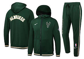 Спортивний костюм Мілуокі Бакс НБА зелений баскетбольний Nike Milwaukee Bucks NBA