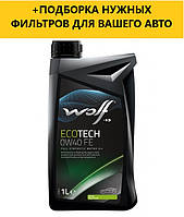 Моторне масло WOLF ECOTECH 0W40 FE 1Lx12