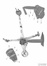 Паперова модель B-WING Starfighter із кіносаги Дж. Лукаса "Зоряні Війни", фото 5
