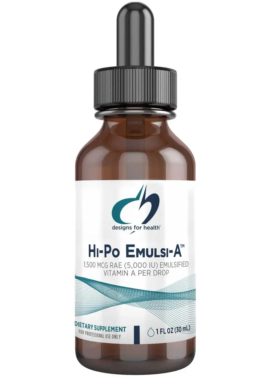 Designs for Health Hi-Po Emulsi-A / Витамин А жидкий 30 мл СРОК ДО 01/22