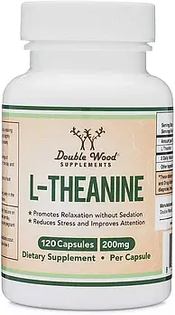 Double Wood L-Theanine / Л Теанин 120 капс