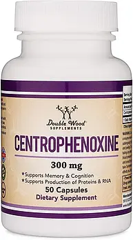 Double Wood Centrophenoxine / Центрофеноксин 300mg 50 капсул