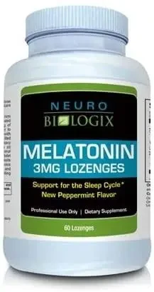 Neurobiologix Melatonin 3mg Lozenges / Мелатонін для розсмоктування 60 табл BX957, фото 1
