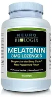 Neurobiologix Melatonin 3mg Lozenges / Мелатонин для рассасывания 60 табл