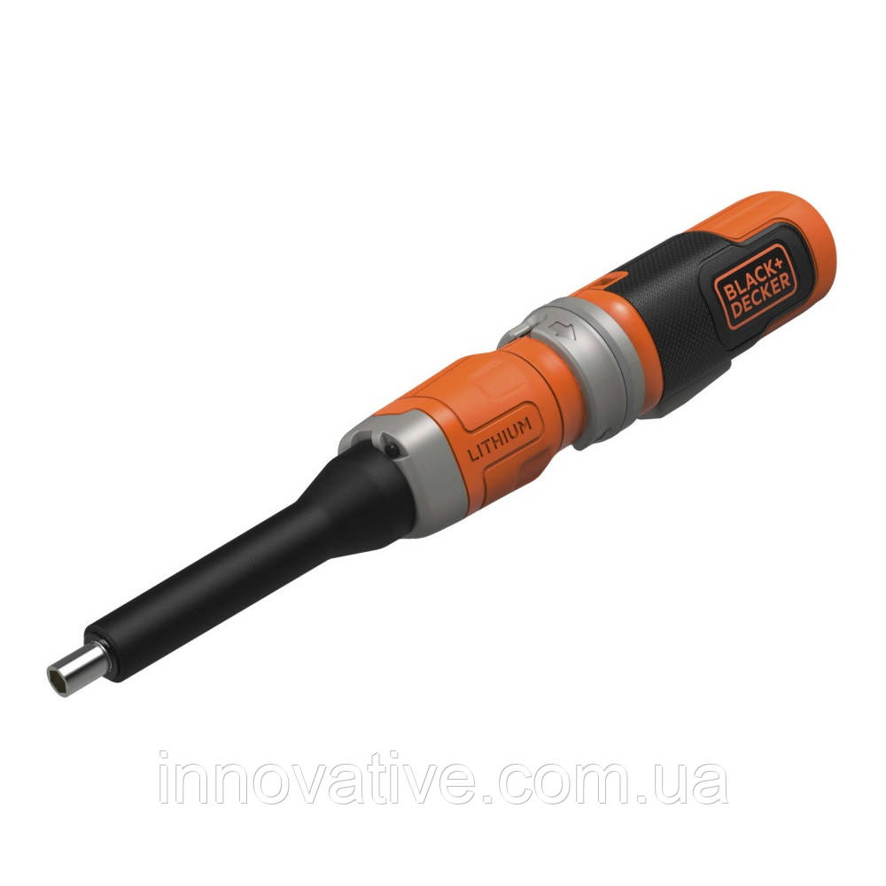 Викрутка акумуляторна BLACK&DECKER 3,6 В; 6-ГРАН 1/4", 180 об./хв BCF603C-QW (Чорно-жовтогарячий), фото 1