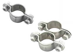 Хомут для труби подвійний, арт. 83572FEST, нержавіюча сталь А2, 25мм