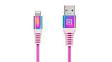 Кабель REAL-EL USB - Lightning (M/M), 1 м, Rainbow (EL123500051), фото 5