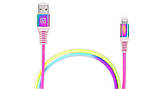 Кабель REAL-EL USB - Lightning (M/M), 1 м, Rainbow (EL123500051), фото 7