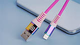 Кабель REAL-EL USB - Lightning (M/M), 1 м, Rainbow (EL123500051), фото 9