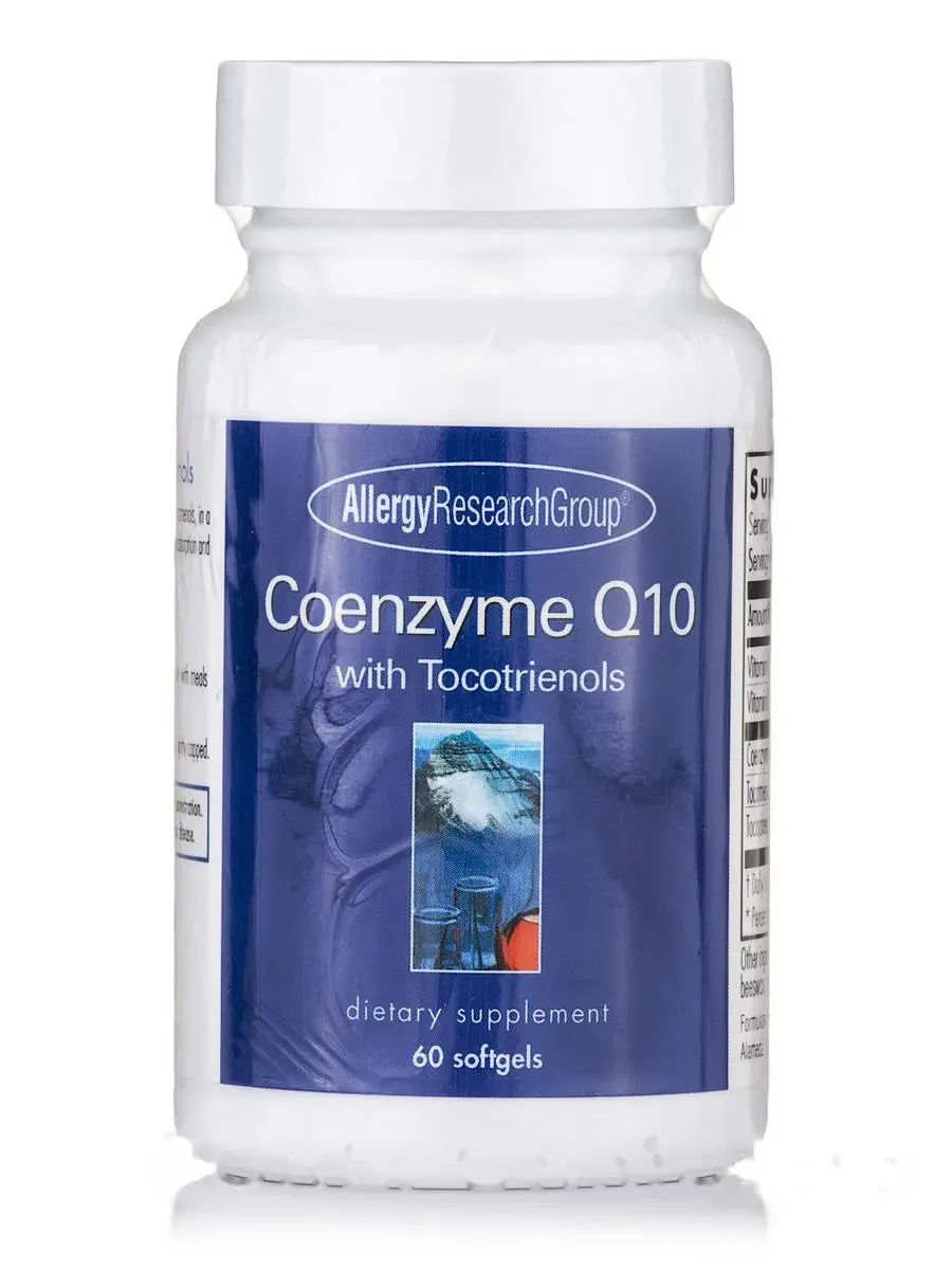 Coenzyme Q10 100 mg with Tocotrienols, 60 Softgels BX102, фото 1