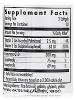 Coenzyme Q10 100 mg with Tocotrienols, 60 Softgels BX102, фото 4