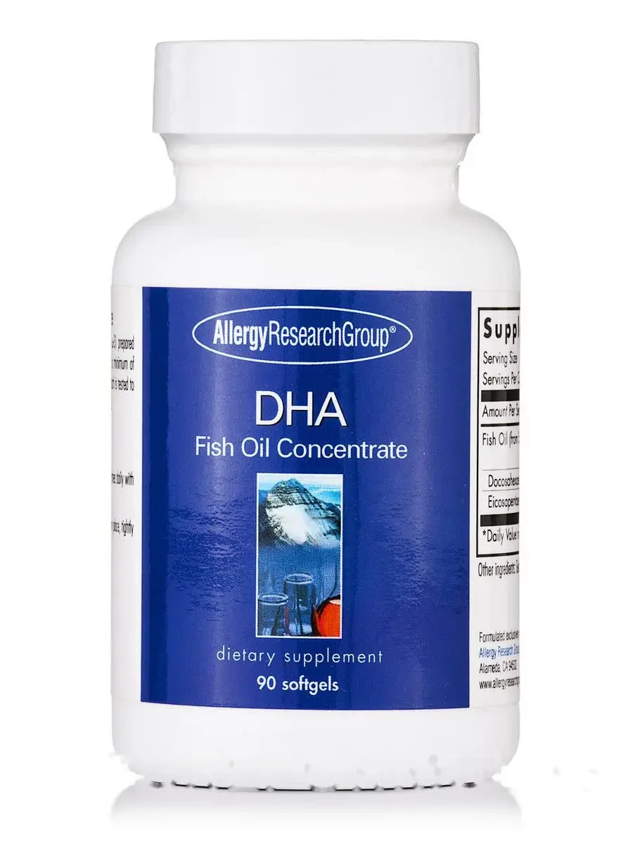 DHA Fish Oil Concentrate, 90 Softgels BX115, фото 1