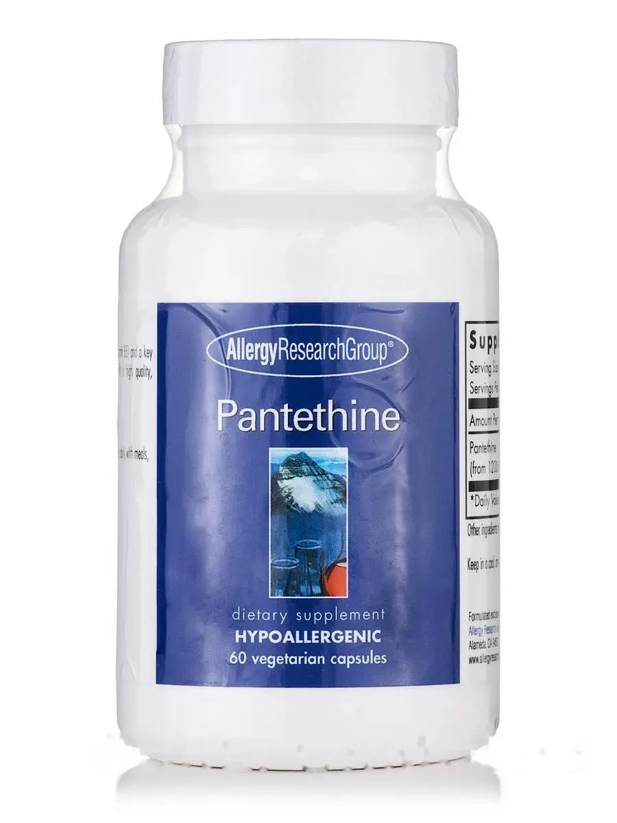 Pantethine, 60 Vegetarian Capsules BX126, фото 1