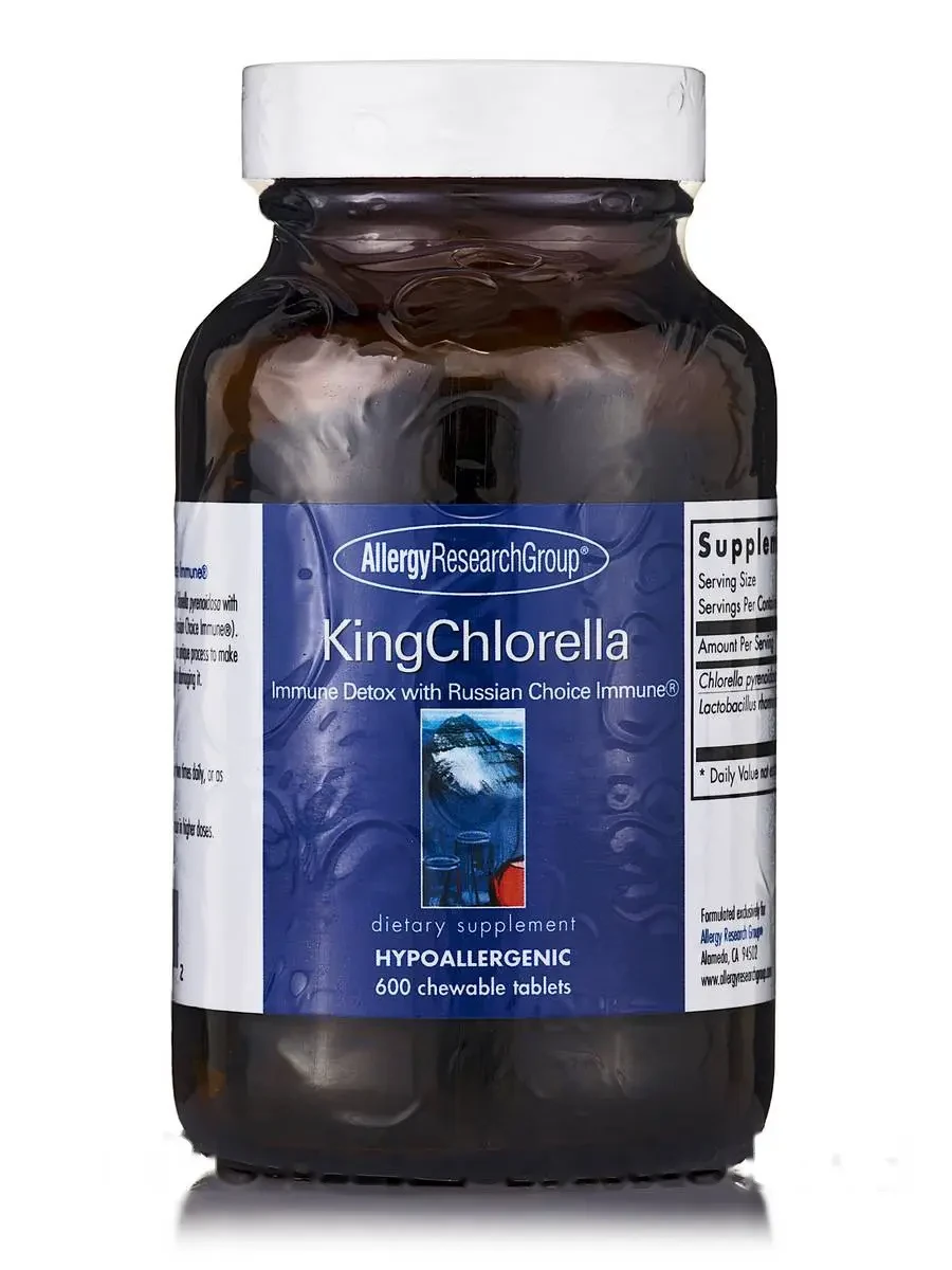 KingChlorella, 600 Chewable Tablets BX133, фото 1