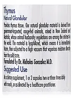 Thymus Natural Glandular, 75 Vegetarian Capsules BX176, фото 5