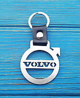 Автомобільний брелок Volvo, брелок металевий Вольво