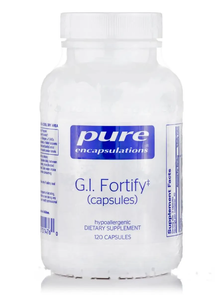 Г.И. Фортифи, G.I. Fortify, Pure Encapsulations, 120 Капсул