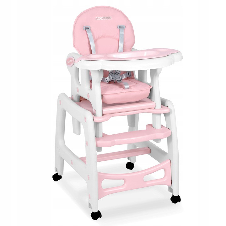 Крісло для годування рожевий Ricokids 7091