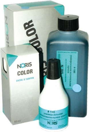 Штемпельна фарба 50мл. для поліетилену на спиртовій основі NORIS синій