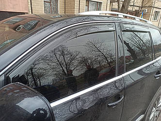 Дефлектори вікон (вітровики) VW Touareg (2002-2009)