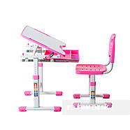 Індивідуальний комплект парта та стілець-трансформери FunDesk Sole Pink, фото 5