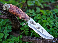 Мисливський ніж "Сова" зі сталі 40Х13 ручної роботи