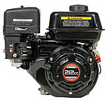 Двигун бензиновий Loncin LC 170F-2 (7,5 к.с., шпонка 20 мм, євро 5), фото 3