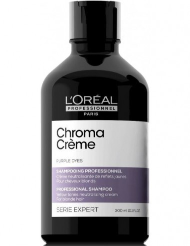Крем-шампунь для волосся з фіолетовим пігментом L'Oreal Professionnel Serie Expert Chroma 300 мл