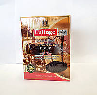 Среднелистовой премиальный черный чай с типсами Luitage FBOP 100 грамм