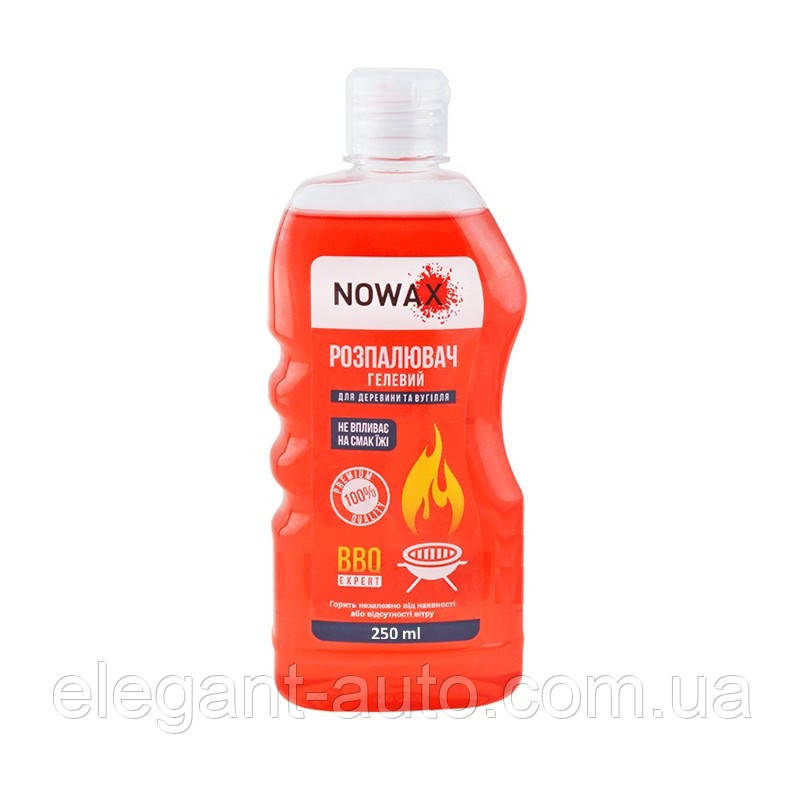 Розпалювач для деревини та вугілля "Nowax" 250мл./рідкий NX25241 (21шт/уп)