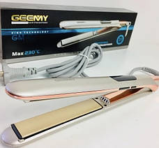 Професійний керамічний вирівнювач Gemei GM-407 прасочка для волосся стайлер, фото 4