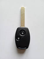 Корпус автоключа для Honda Acord Civic CRV Pilot Insight Fit Stream Galakeys 2 кнопки (20-09)