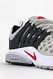 Чоловічі кросівки Nike Air Presto Grey/Red, фото 6