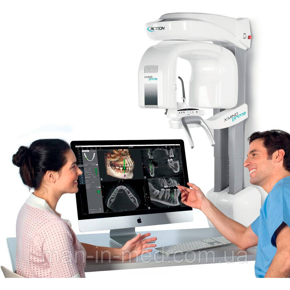 Система Рентгенівська X-MIND PPRIME 3D + Ортопантомографія + Томографія + Монітор.