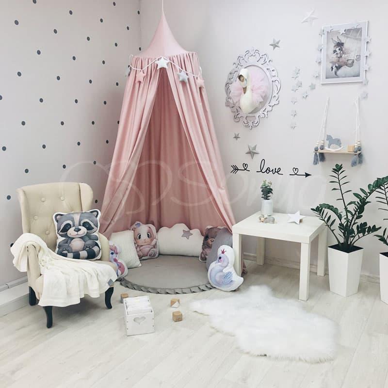 Балдахін шатро Маленька Соня пудра, фото 1