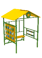 Будиночок для дитячого майданчика Піксель (Kidigo ТМ)